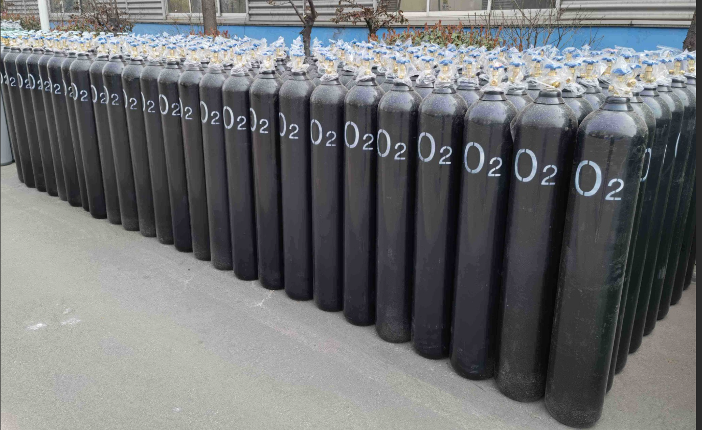 50 L Jumbo Oxygen Cylinder - Metal