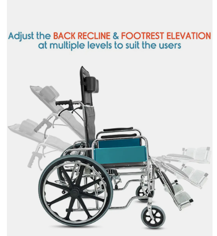 Reclining Deluxe Wheel chair